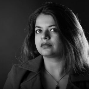 Portrait of Ayesha Naidoo, sample lawyer profile